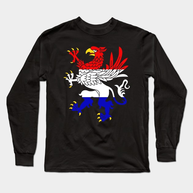 Griffon logo RWB Long Sleeve T-Shirt by Illustratorator